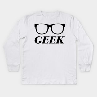 Geek Kids Long Sleeve T-Shirt